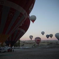 Photo de Turquie - Lunaire Uçhisar en Cappadoce